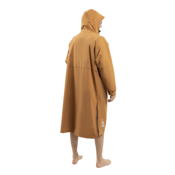 Red Paddle Men's Long Sleeve Dry Waterproof Changing Robe Alter EVO - Caramel