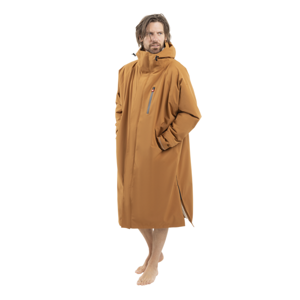 red paddle Men's Long Sleeve Dry Waterproof Changing Robe Alter EVO - Caramel