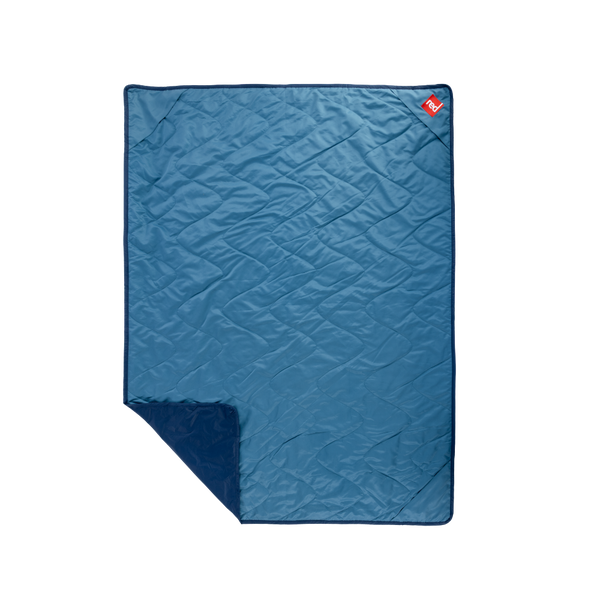 red paddle Quilted Lightweight Water-Resistant Adventure Blanket - Blue