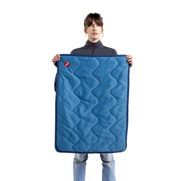 Red Paddle Quilted Lightweight Water-Resistant Adventure Sit Mat - Blue