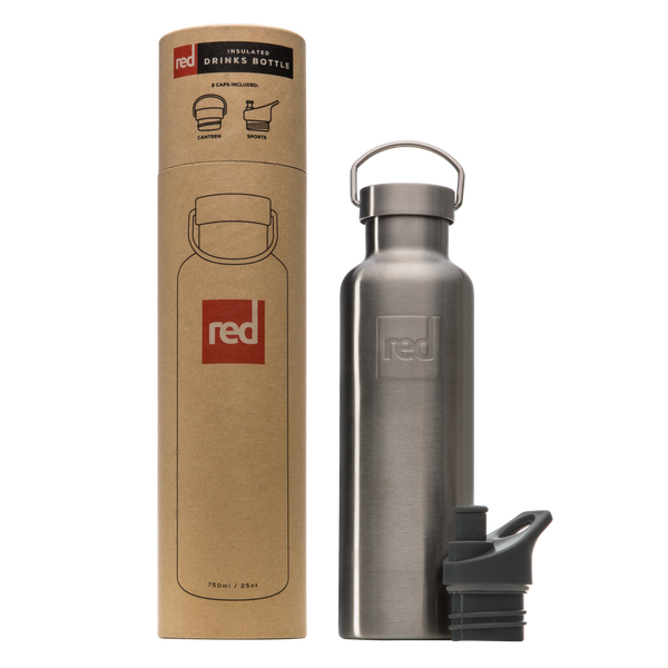 Red Paddle Insulated Stainless Steel Water Bottle