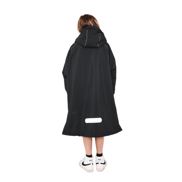 Red Paddle Kids Dry Pro Robe - Black
