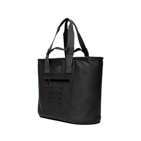 Red Paddle Waterproof Tote Bag 33L - Obsidian Black
