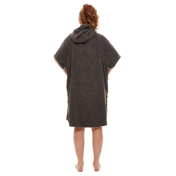 Red Paddle Women's Towelling Change Robe - Grey