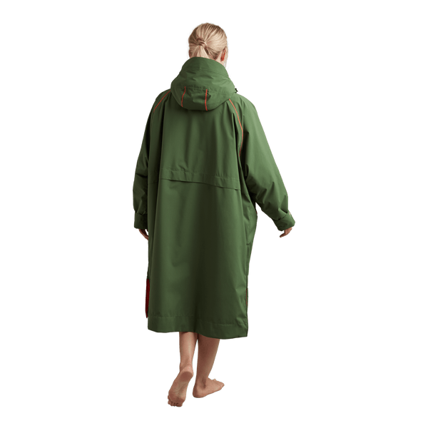 Red Paddle Women's Long Sleeve Dry Waterproof Changing Robe Alter EVO - Forest Green