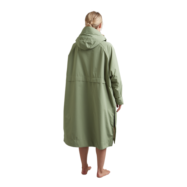 Red Paddle Women's Long Sleeve Dry Waterproof Changing Robe Alter EVO - Sage Green