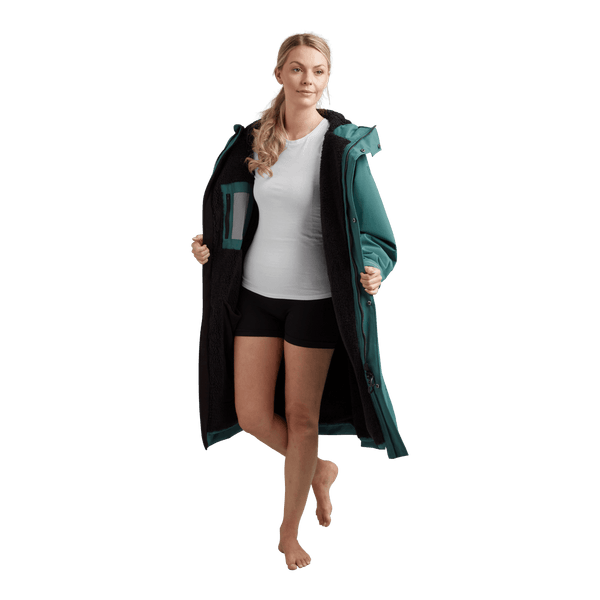 Red Paddle Women's Long Sleeve Dry Waterproof Changing Robe Alter EVO - Deep Teal