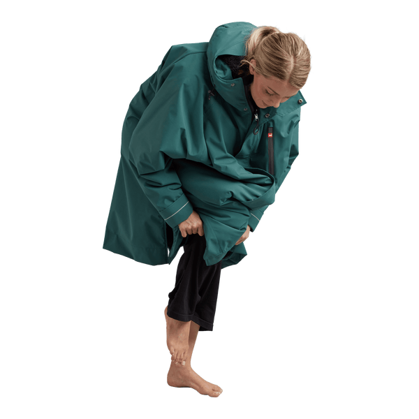 Red Paddle Women's Long Sleeve Dry Waterproof Changing Robe Alter EVO - Deep Teal