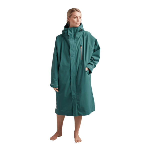 red paddle Women's Long Sleeve Dry Waterproof Changing Robe Alter EVO - Deep Teal