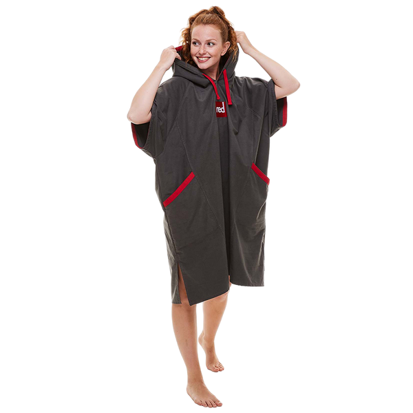 Red Paddle Women's Quick Dry Microfibre Changing Robe - Grey