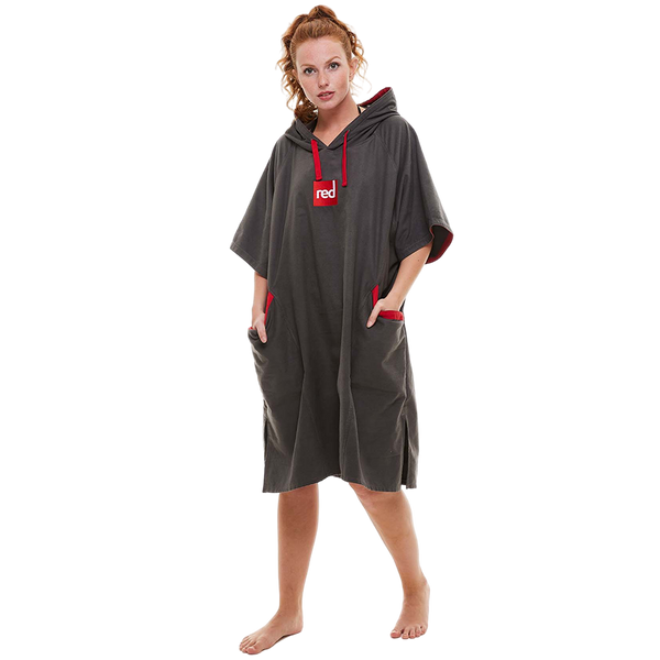 Red Paddle Women's Quick Dry Microfibre Changing Robe - Grey