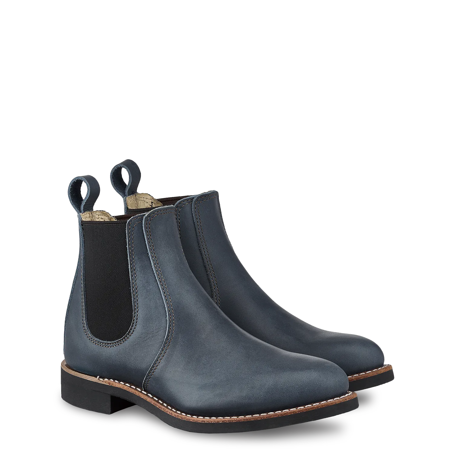 Red Wing Shoes 6-inch Chelsea Women's Short Boot In Indigo Legacy Leather