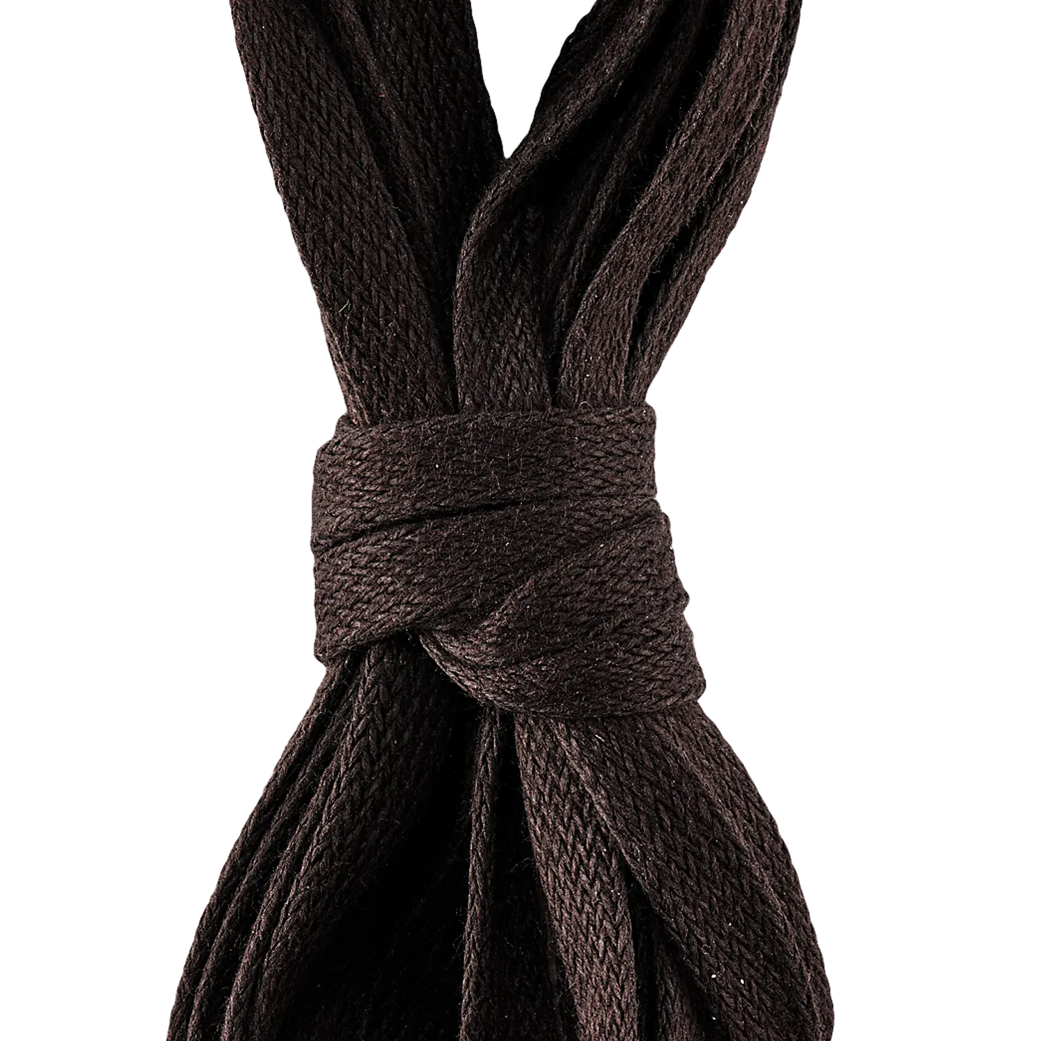 red wing shoes 60-inch Flat Waxed Lace Unisex Lace in Brown Waxed Cotton