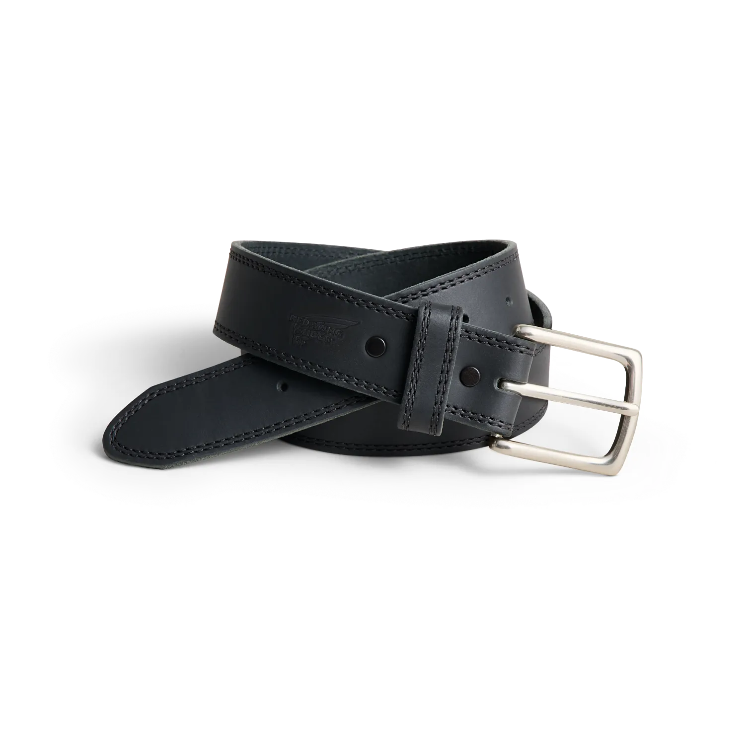 red wing shoes Basic Work Leather Belt Men's Belt in Black Frontenac Leather