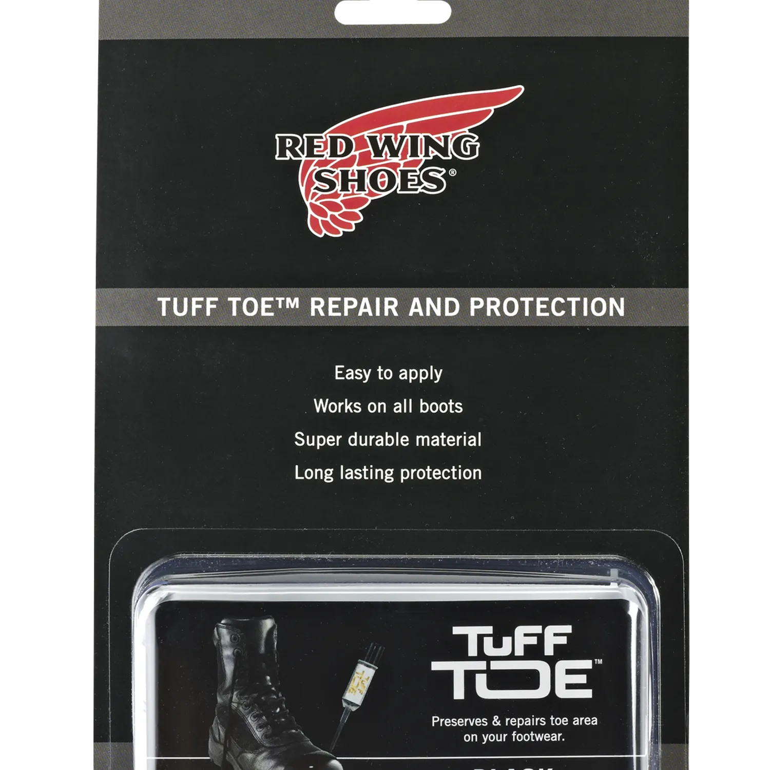 Red Wing Shoes Black Tuff Toe Leather Care Product - Protect
