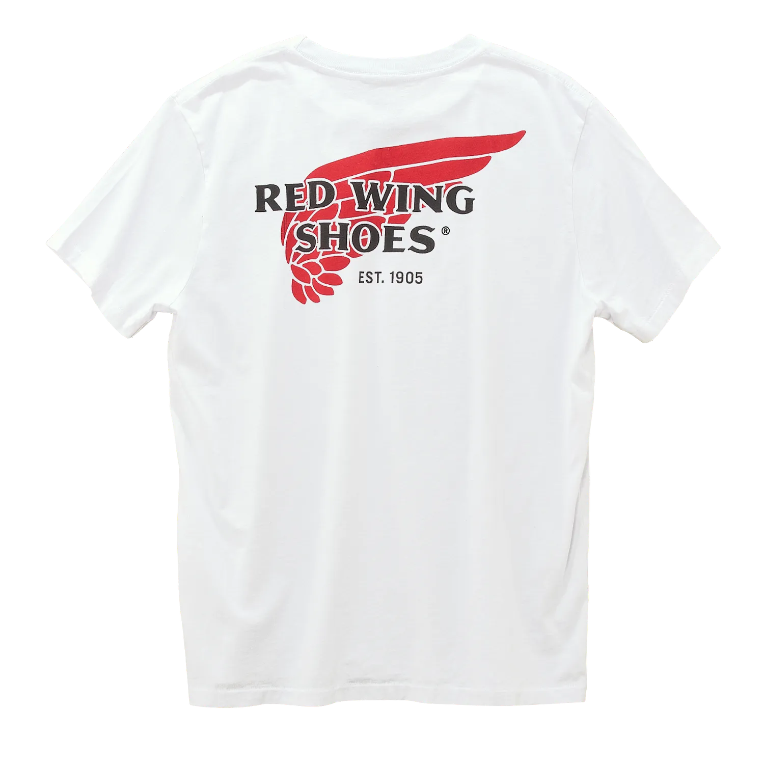 Red Wing Shoes Classic Logo T-Shirt Unisex T-Shirt In White In Cotton