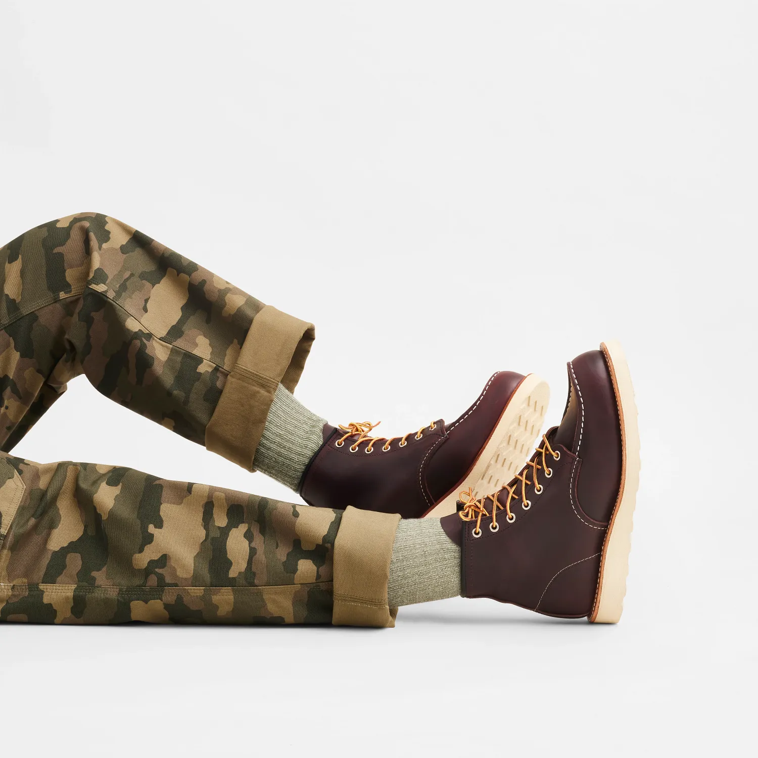 Red Wing Shoes Classic Moc® Men's 6-inch Boot In Black Cherry Excalibur Leather