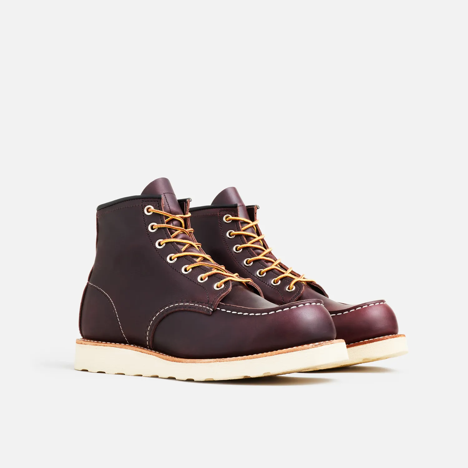 Red Wing Shoes Classic Moc® Men's 6-inch Boot In Black Cherry Excalibur Leather