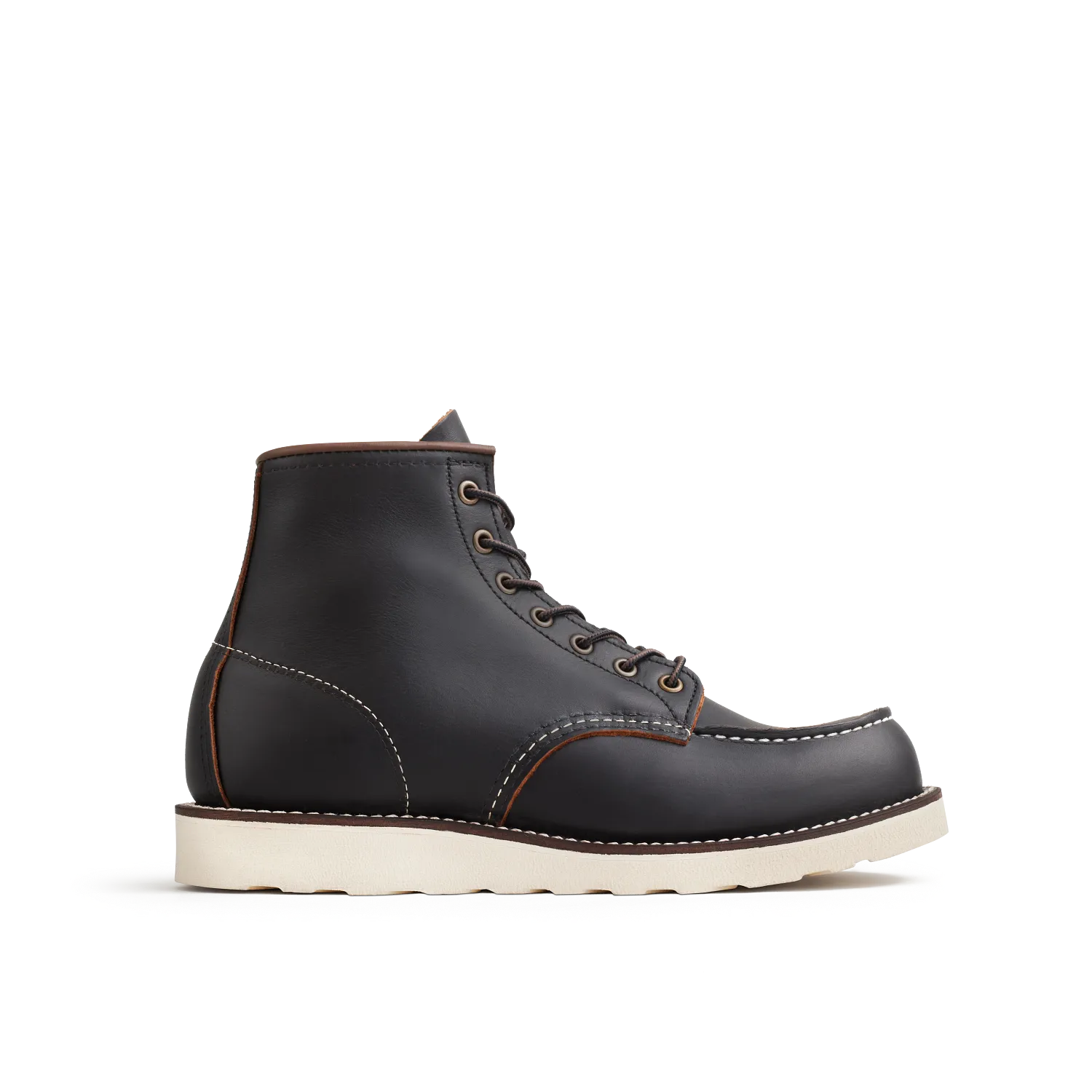 red wing shoes Classic Moc® Men's 6-Inch Boot in Black Prairie Leather red wing shoes Classic Moc® Men's 6-Inch Boot in Black Prairie Leather