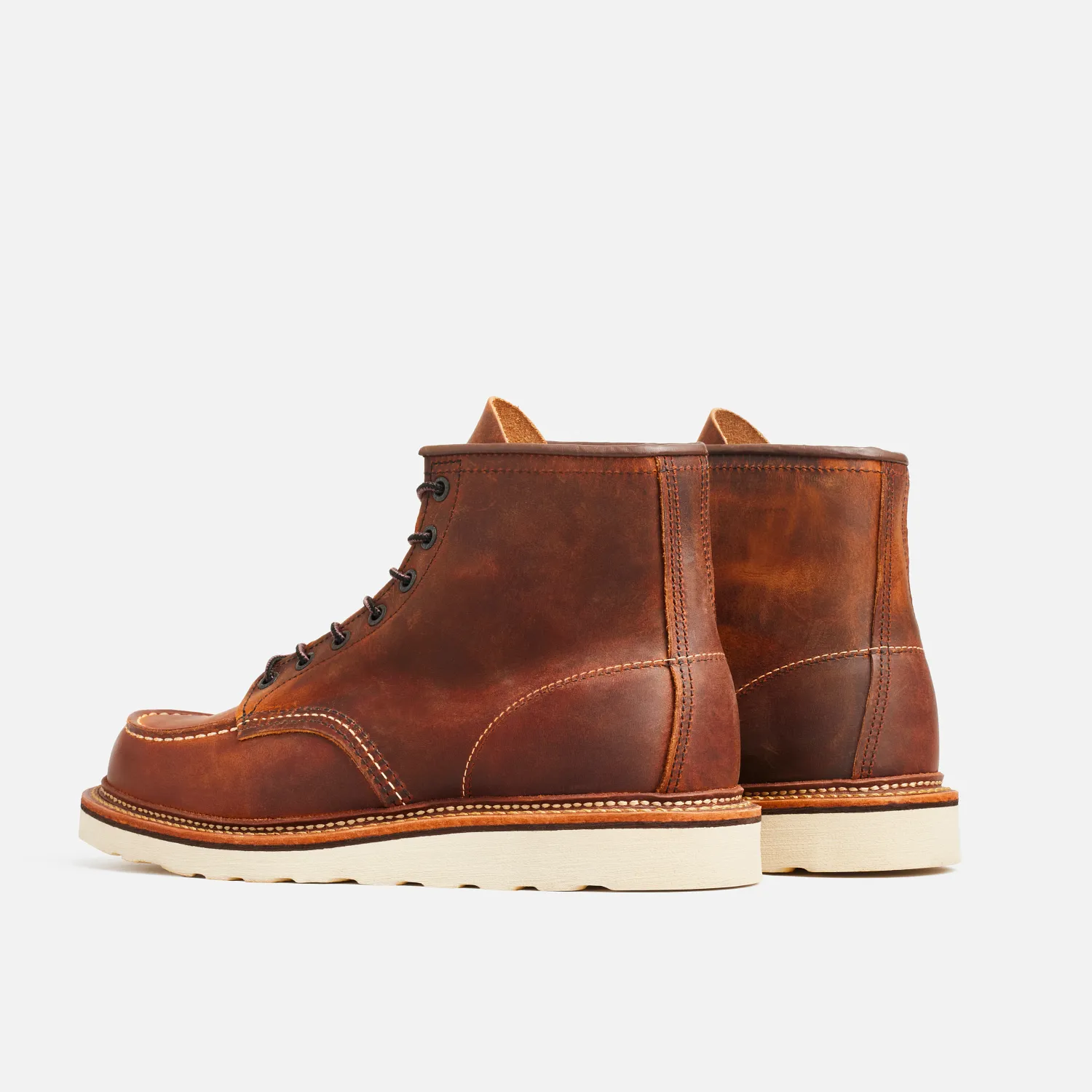 Red Wing Shoes Classic Moc® Men's 6-Inch Boot In Copper Rough & Tough Leather