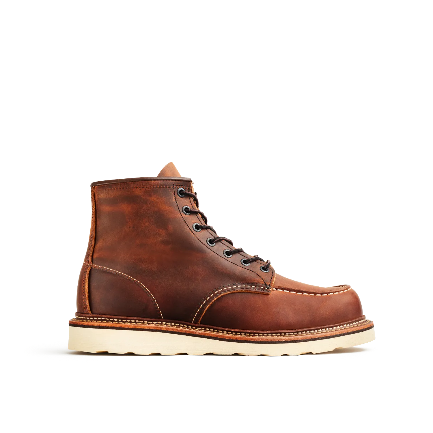 red wing shoes Classic Moc® Men's 6-Inch Boot in Copper Rough & Tough Leather