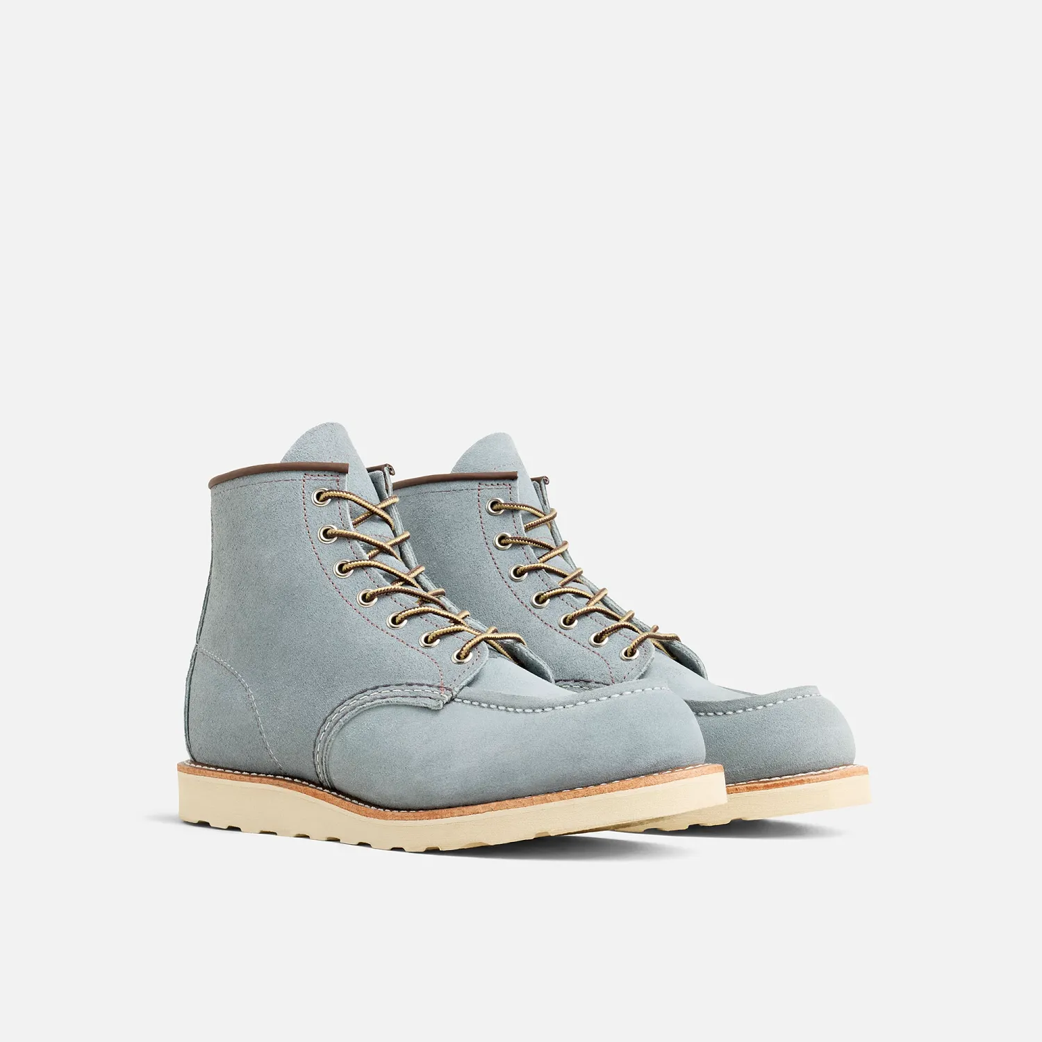 Red Wing Shoes Classic Moc® Men's 6-inch Boot In Dusty Blue Abilene Leather