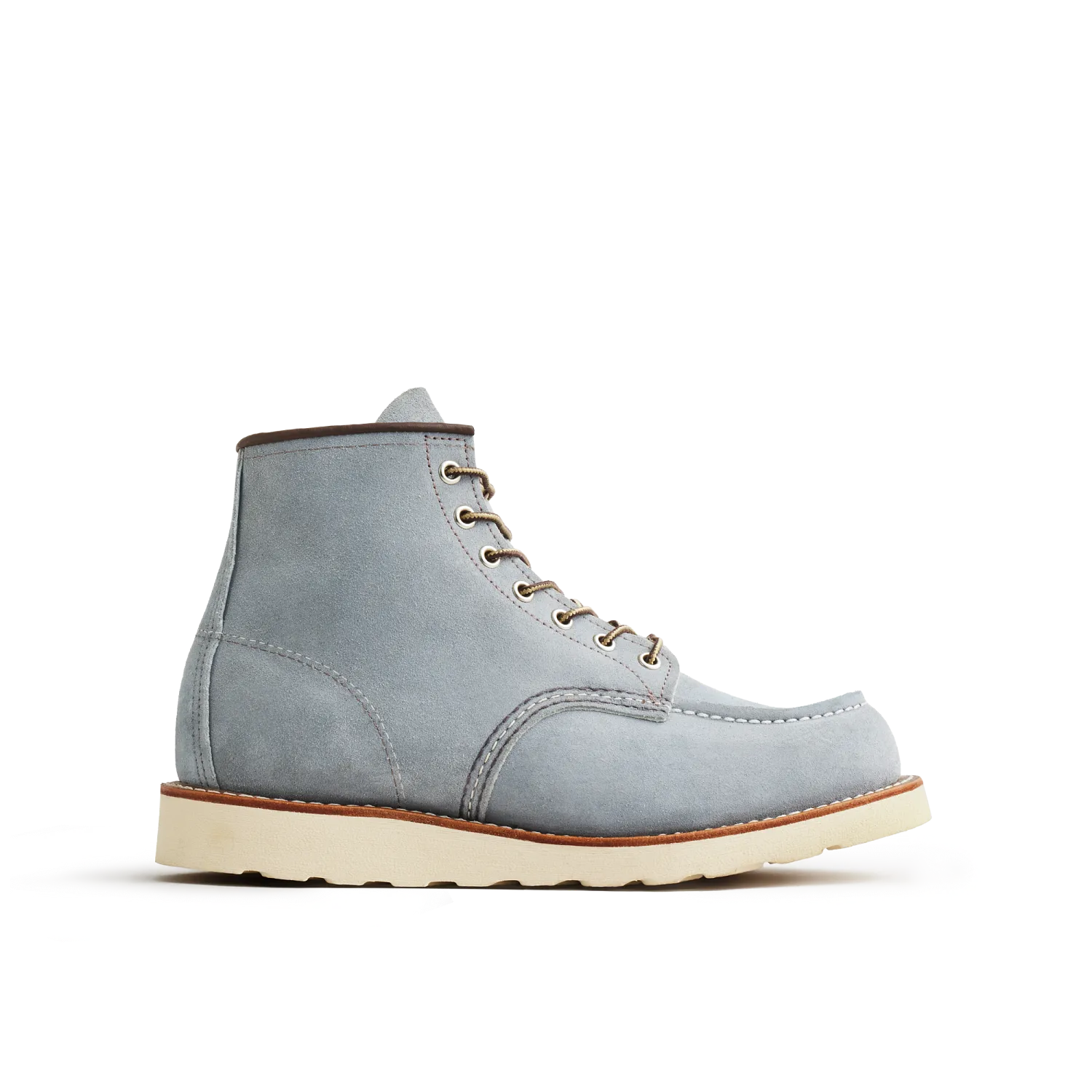 red wing shoes Classic Moc® Men's 6-inch Boot in Dusty Blue Abilene Leather red wing shoes Classic Moc® Men's 6-inch Boot in Dusty Blue Abilene Leather