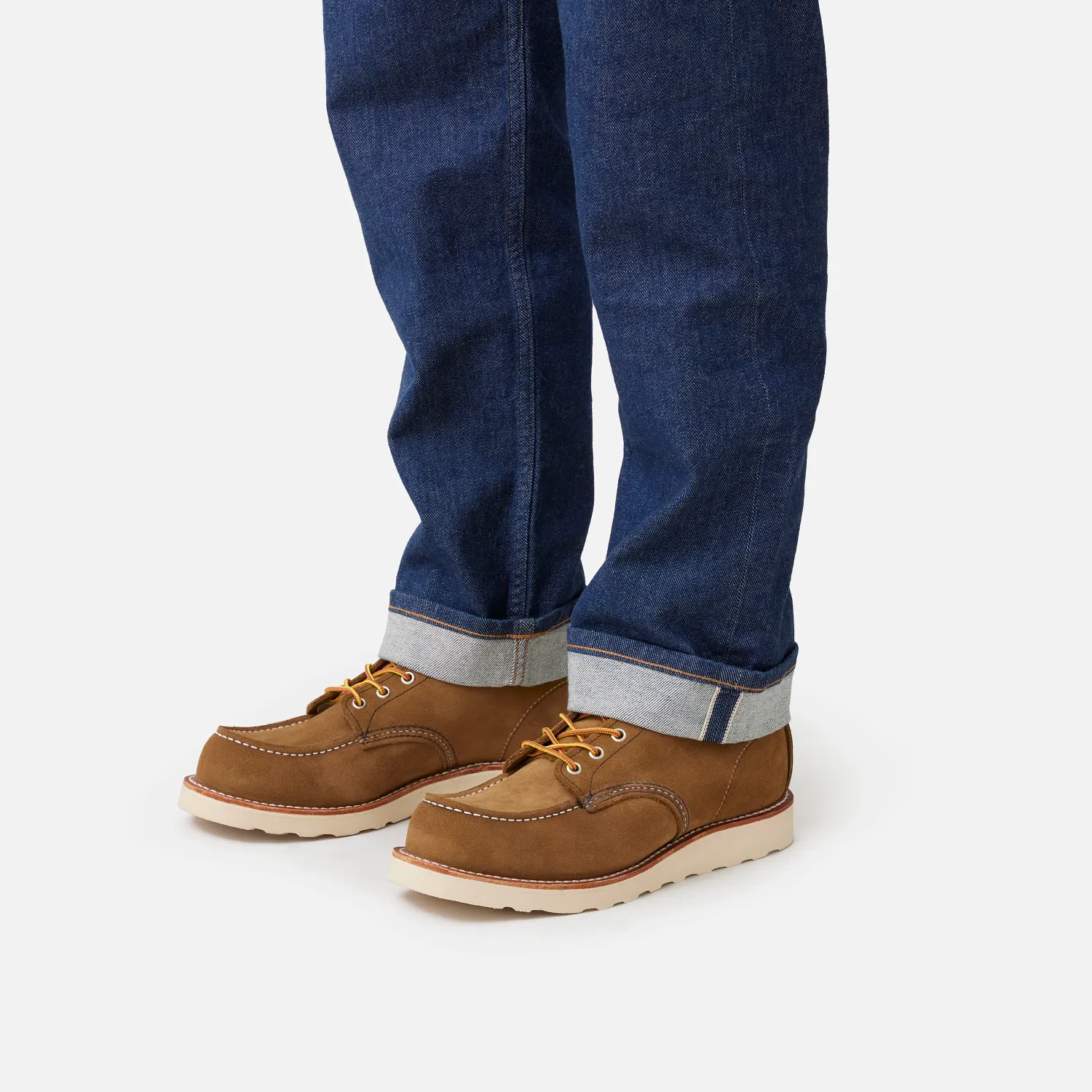 Red Wing Shoes Classic Moc® Men's 6-inch Boot In Olive Mohave Leather