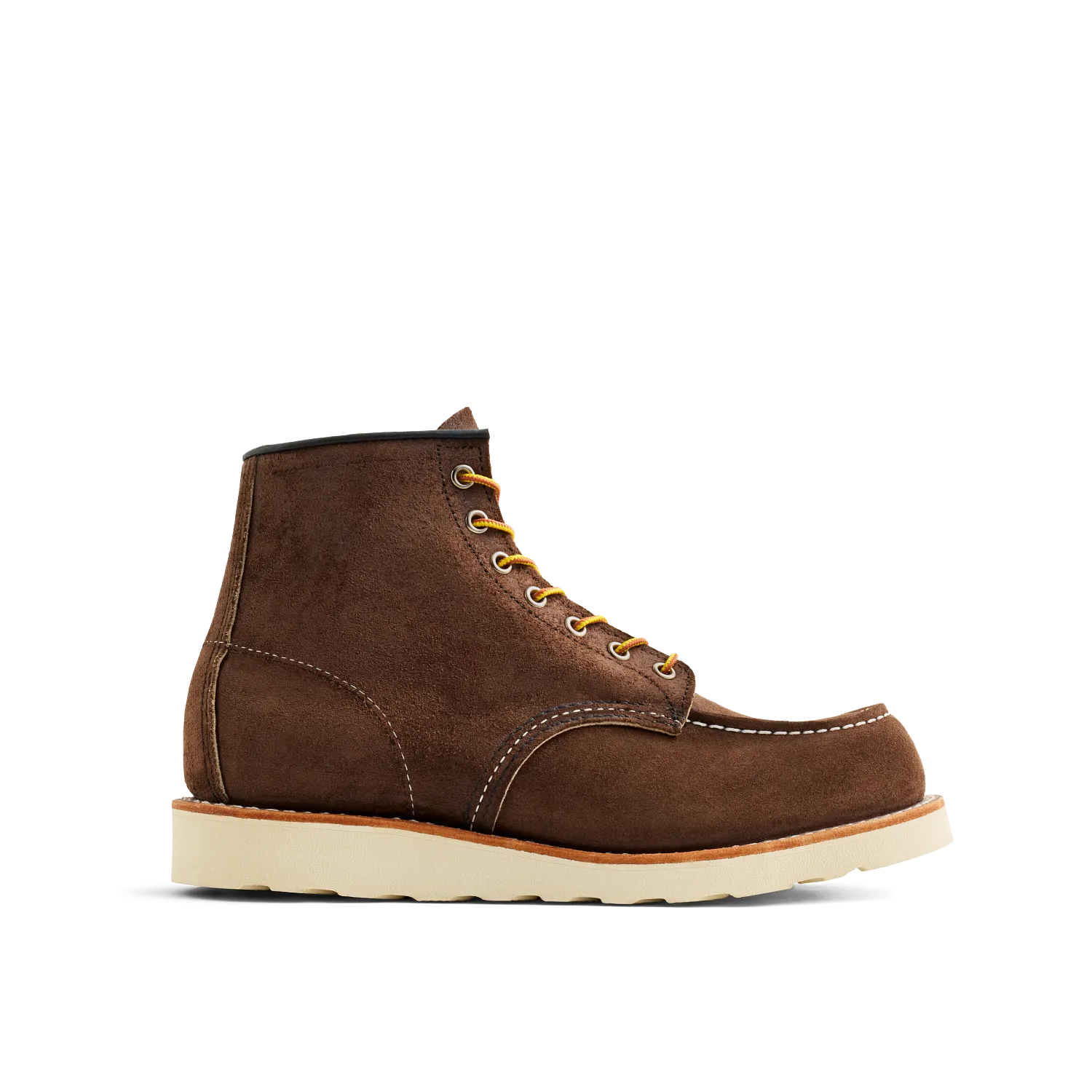 red wing shoes Classic Moc® Men's 6-Inch Classic Moc in Chocolate Muleskinner Leather