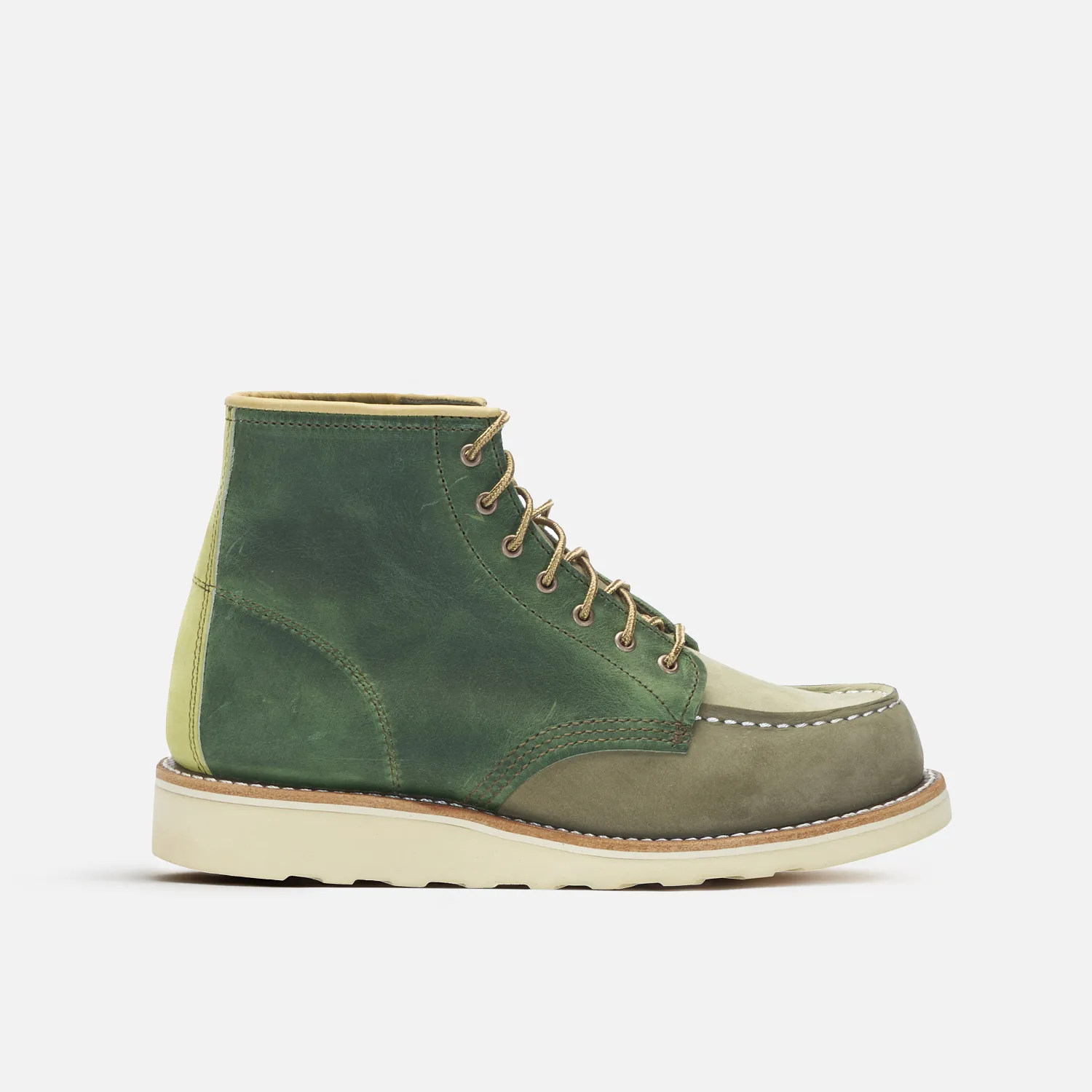 red wing shoes Classic Moc® & THE GREAT. Women's Short Boot in Multi Army
