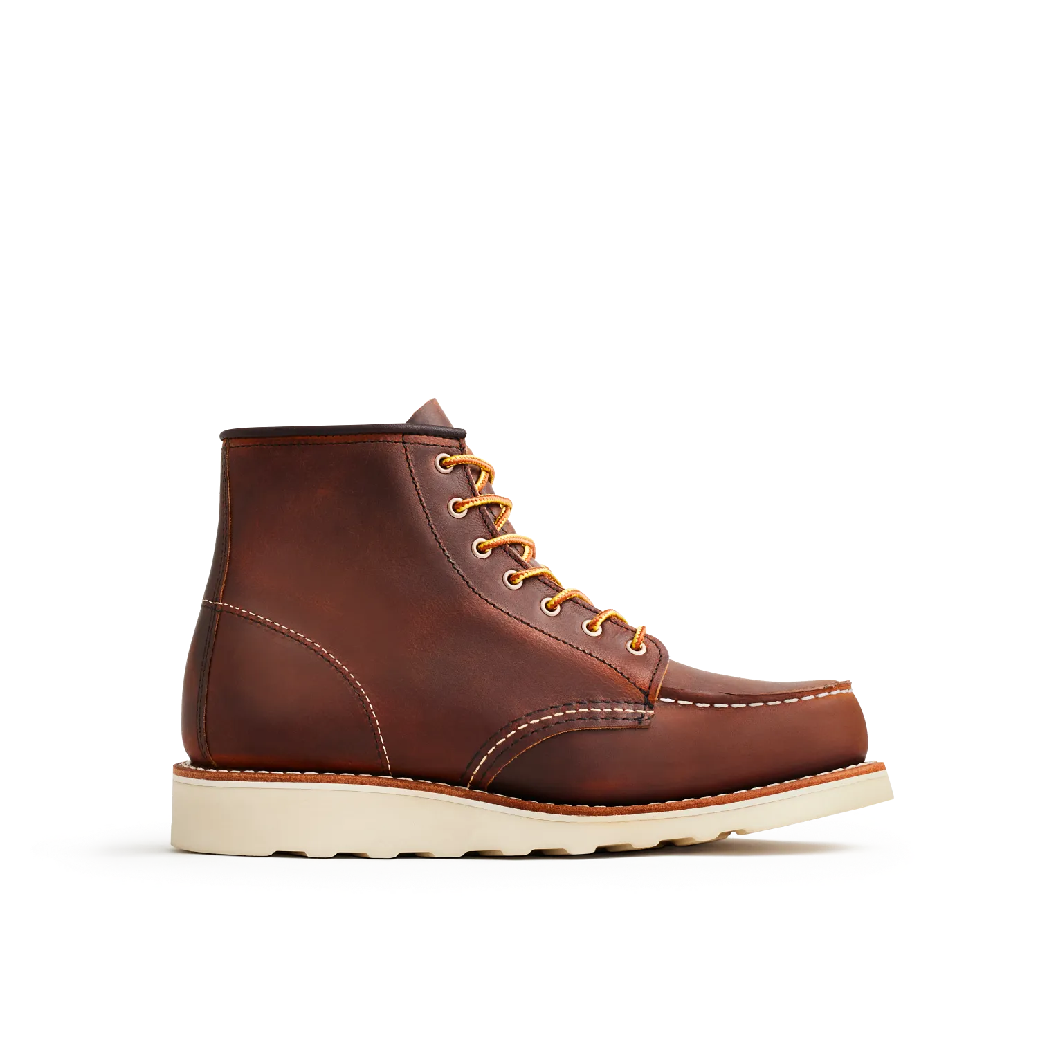 red wing shoes Classic Moc® Women's Short Boot in Copper Rough & Tough Leather