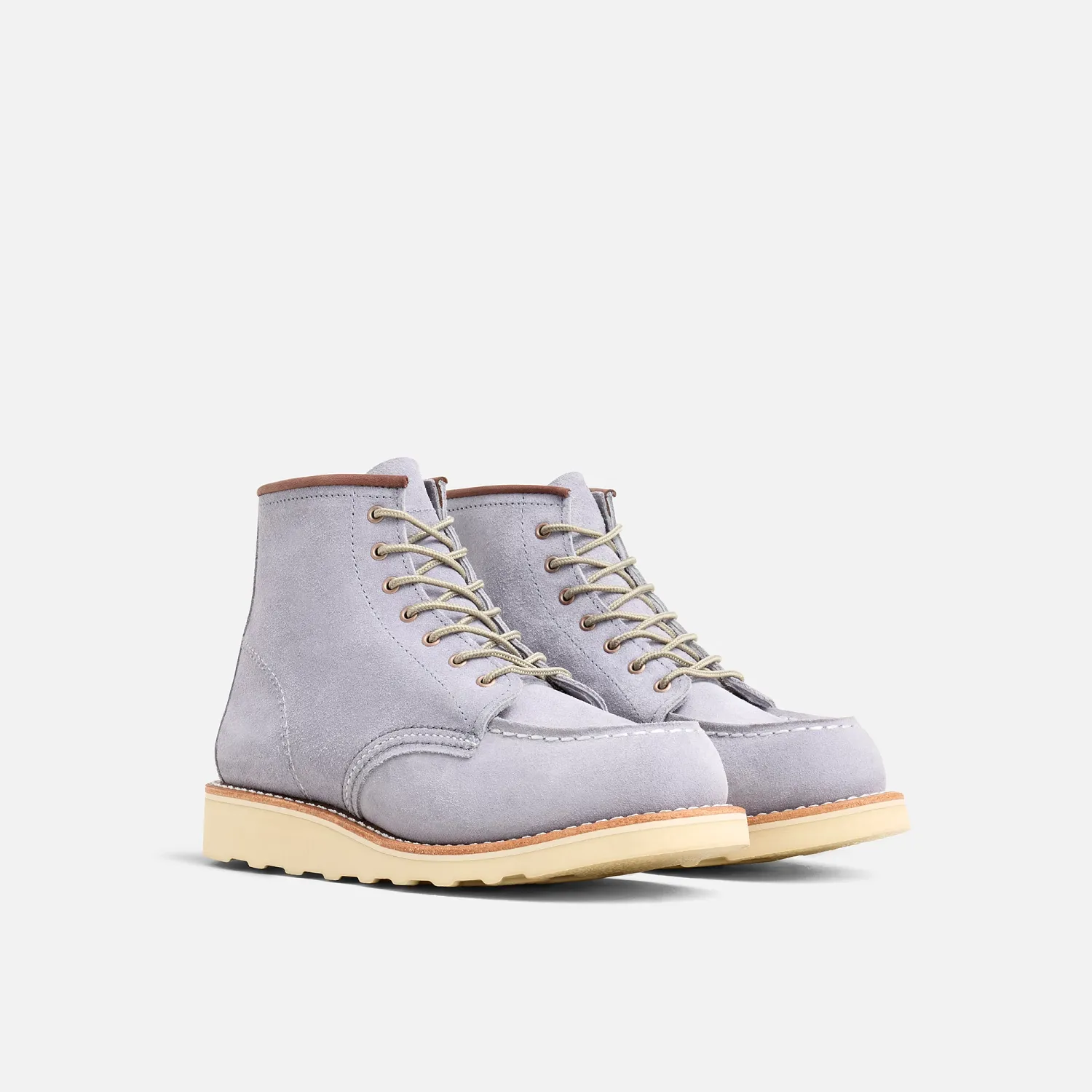 Red Wing Shoes Classic Moc® Women's Short Boot In Dusty Lavender Abilene Leather