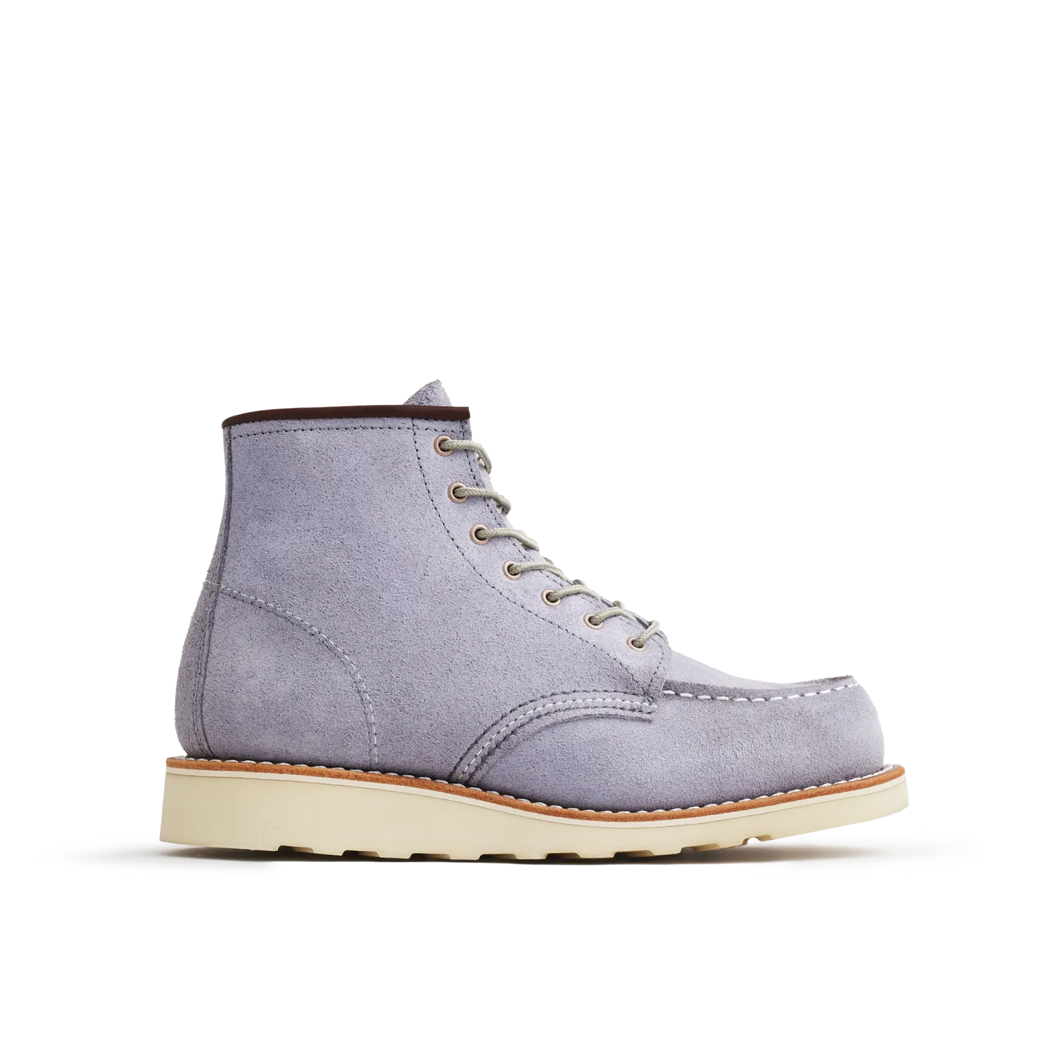red wing shoes Classic Moc® Women's Short Boot in Dusty Lavender Abilene Leather