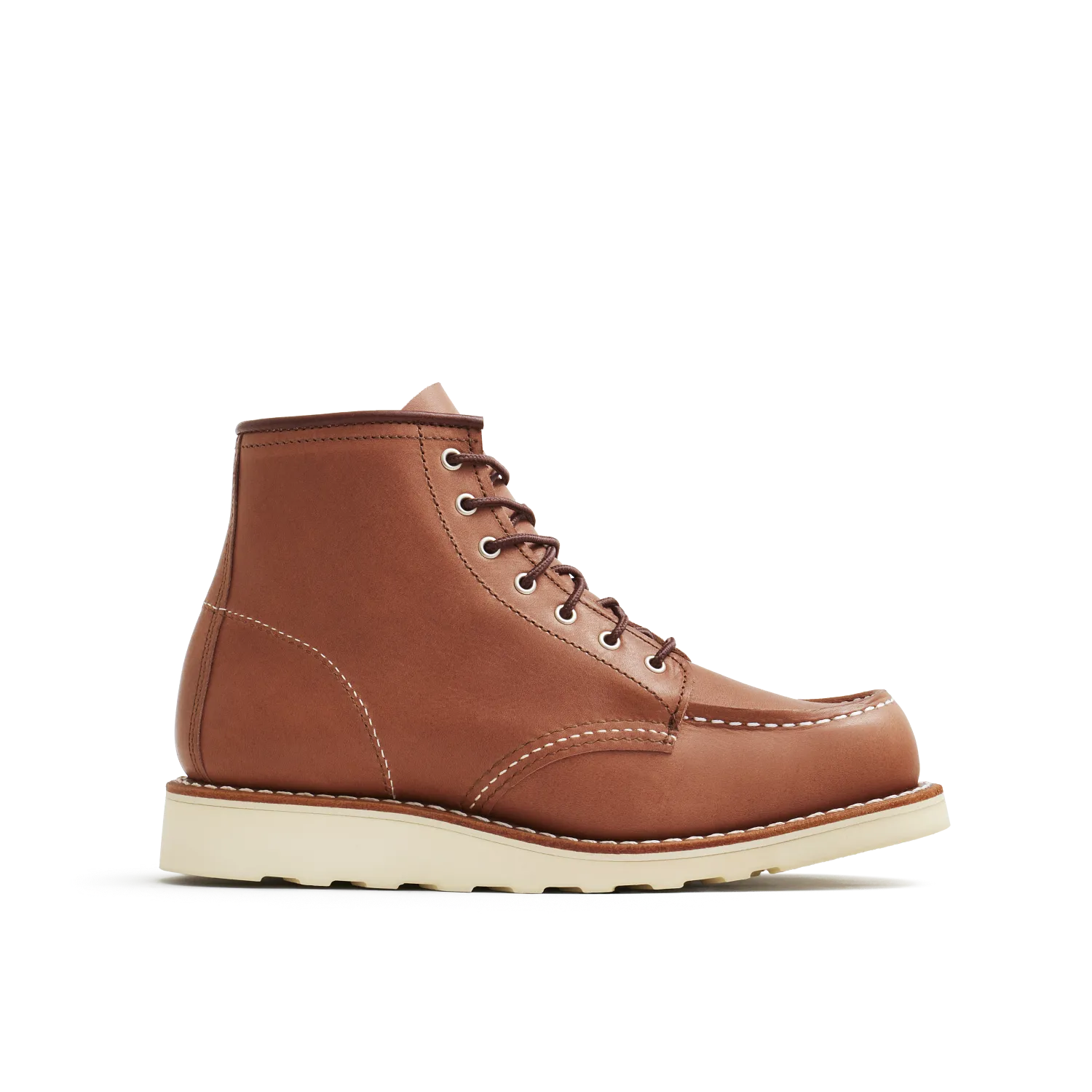 red wing shoes Classic Moc® Women's Short Boot in Mocha Oro-iginal Leather