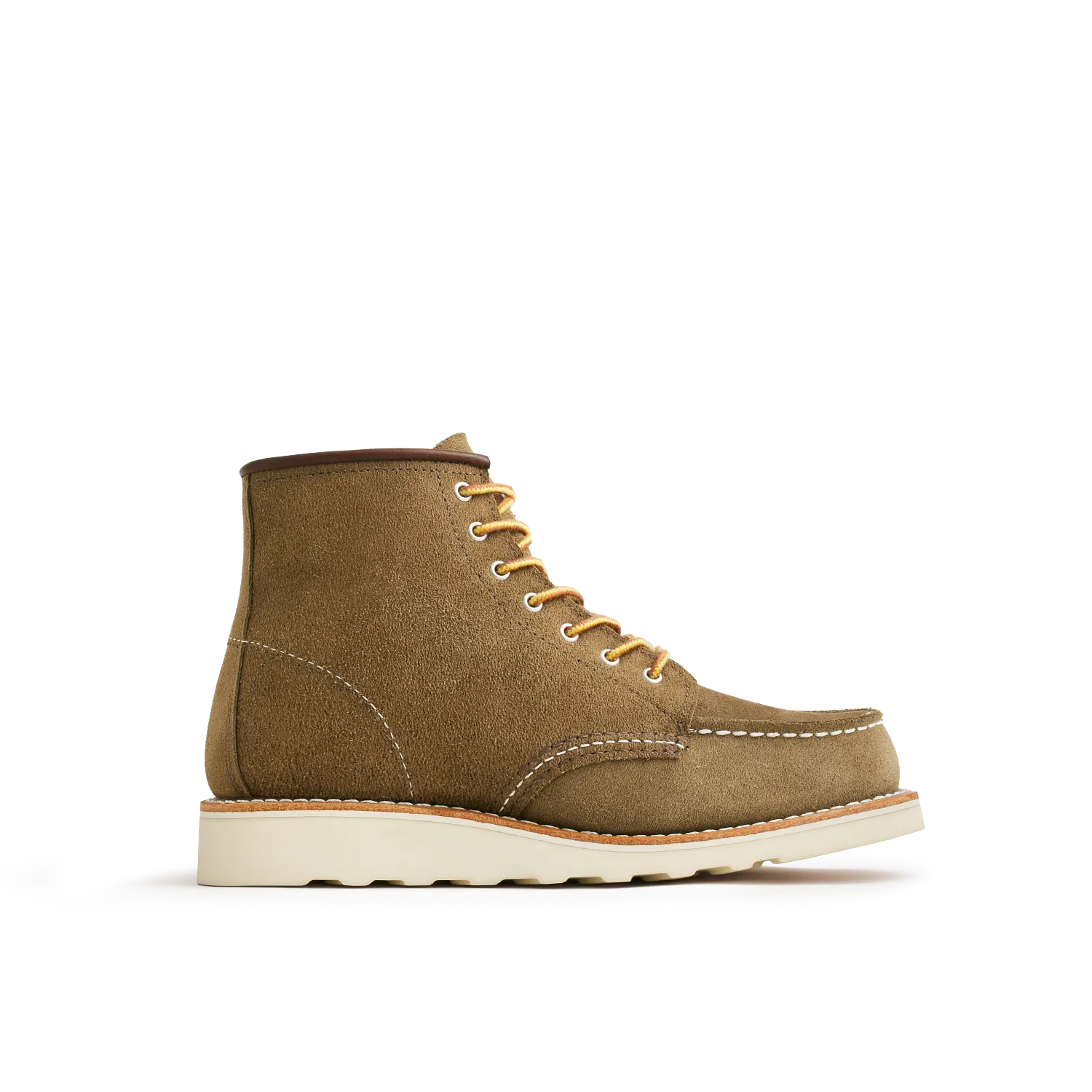 red wing shoes Classic Moc® Women's Short Boot in Olive Mohave Leather
