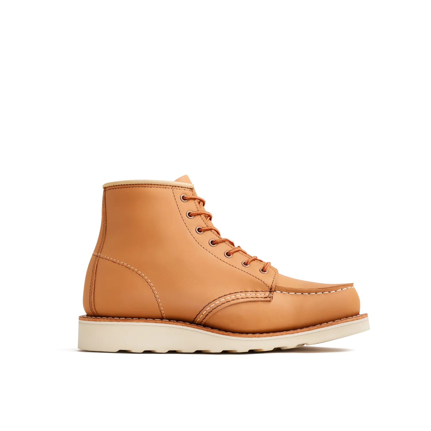 red wing shoes Classic Moc® Women's Short Boot in Tan Boundary Leather