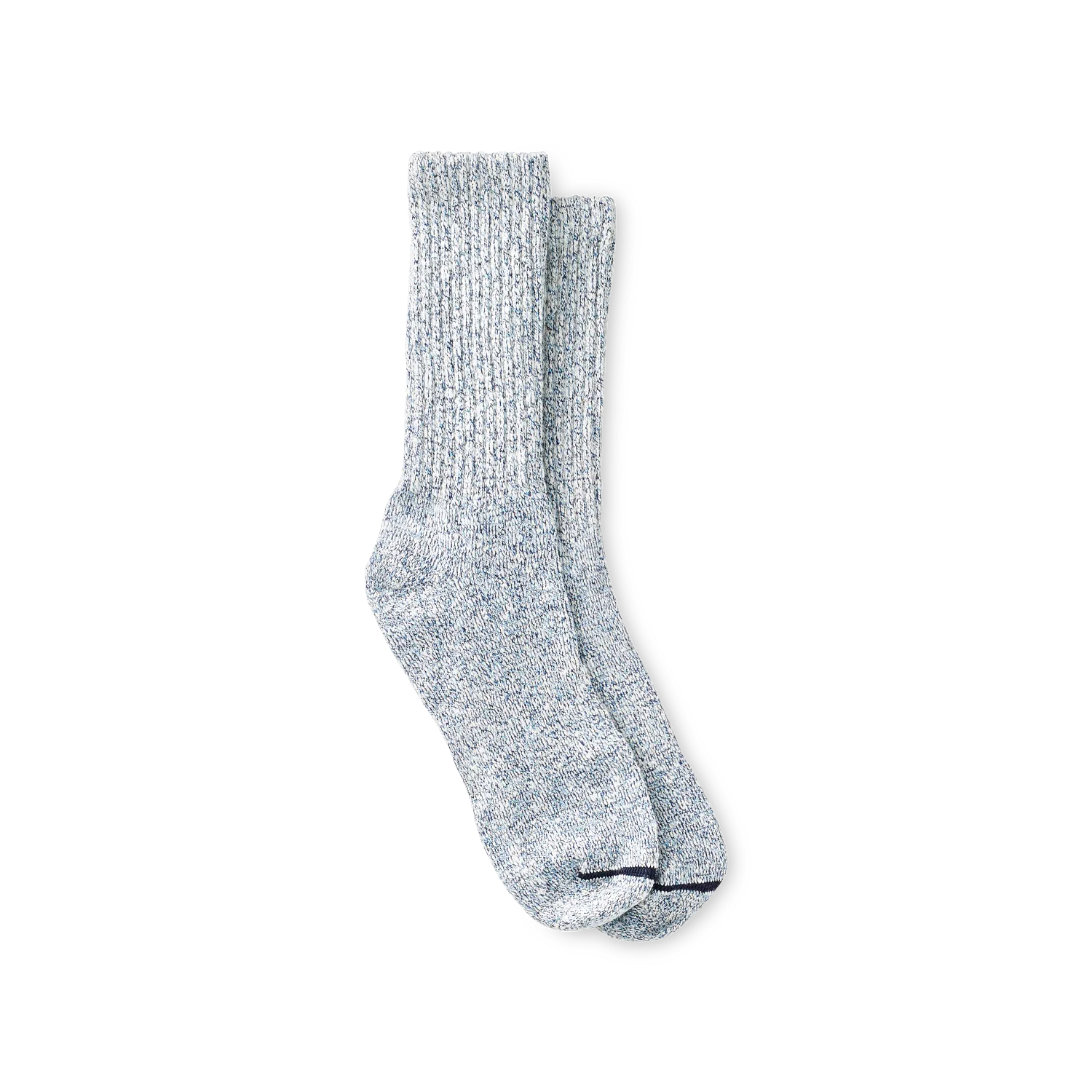 red wing shoes Cotton Blend Ragg Crew Unisex Cotton Blend Ragg Crew Socks in Carolina Blue/Navy/White Cotton Blend