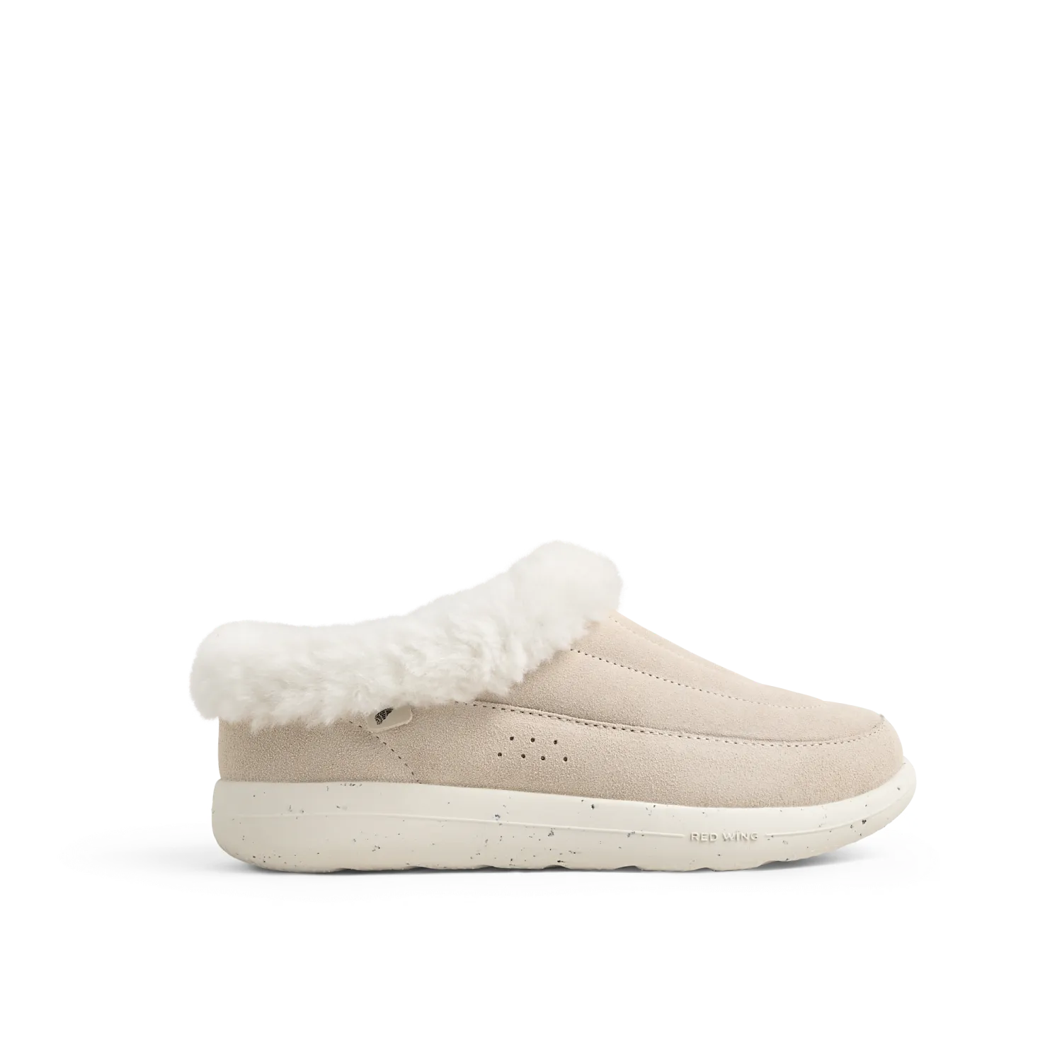 red wing shoes Drift Women's Suede Slip-On in Cream