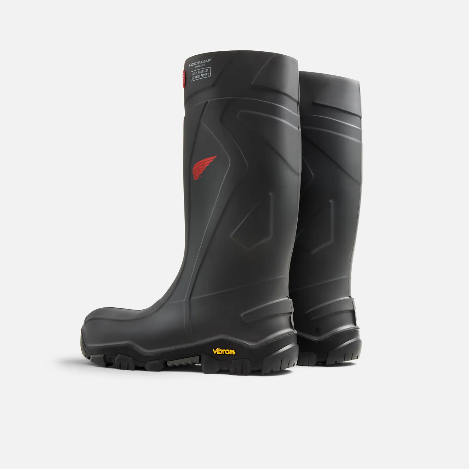 Red Wing Shoes Dunlop Purofort + Expander Men's 15-inch Waterproof Safety Toe CSA Pull-On Boot