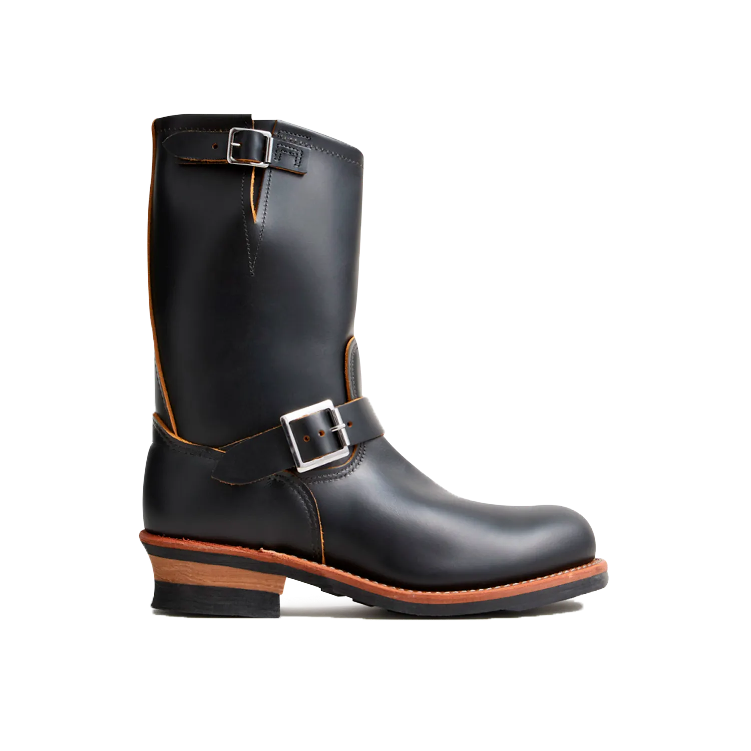 red wing shoes Engineer Men's Engineer in Black Klondike Leather