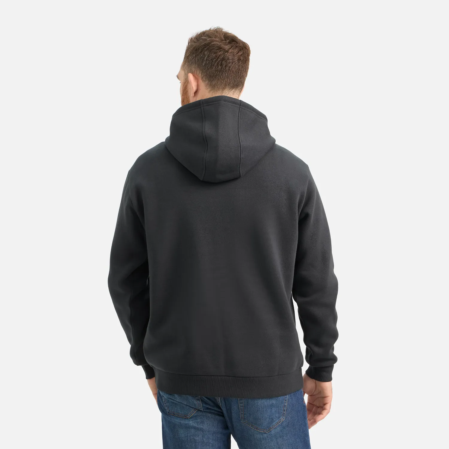 Red Wing Shoes Hoodie With Sleeve Print Men's Hoodie In Black