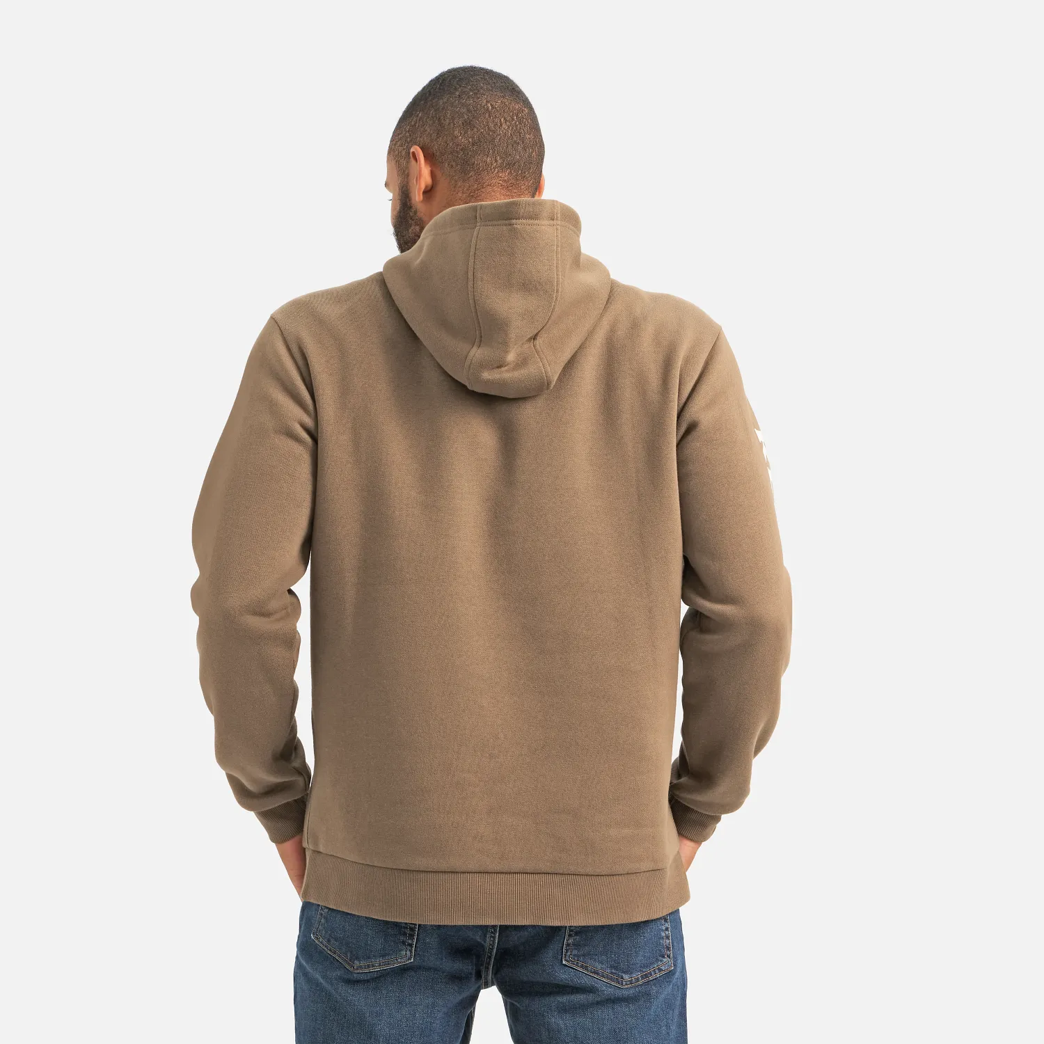 Red Wing Shoes Hoodie With Sleeve Print Men's Hoodie In Brown