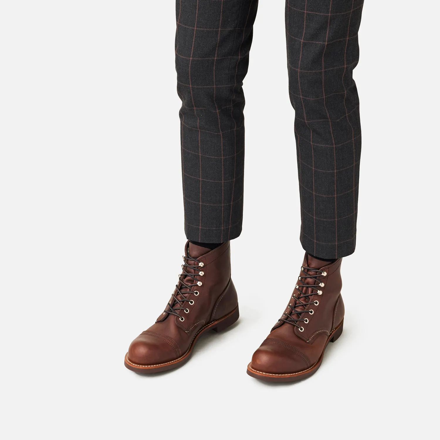 Red Wing Shoes Iron Ranger® Men's 6-Inch Boot In Amber Harness Leather