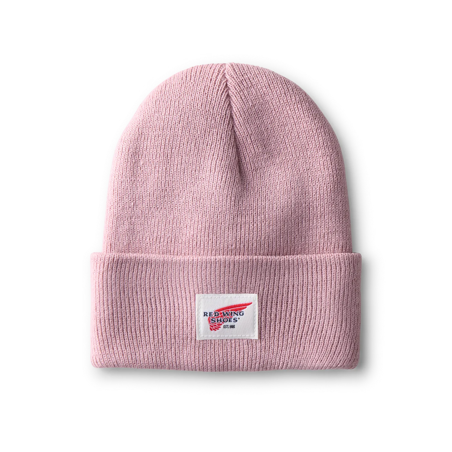 red wing shoes Kids Cuffed Beanie Hat Unisex Kids Cuffed Beanie Hat in Pale Rose
