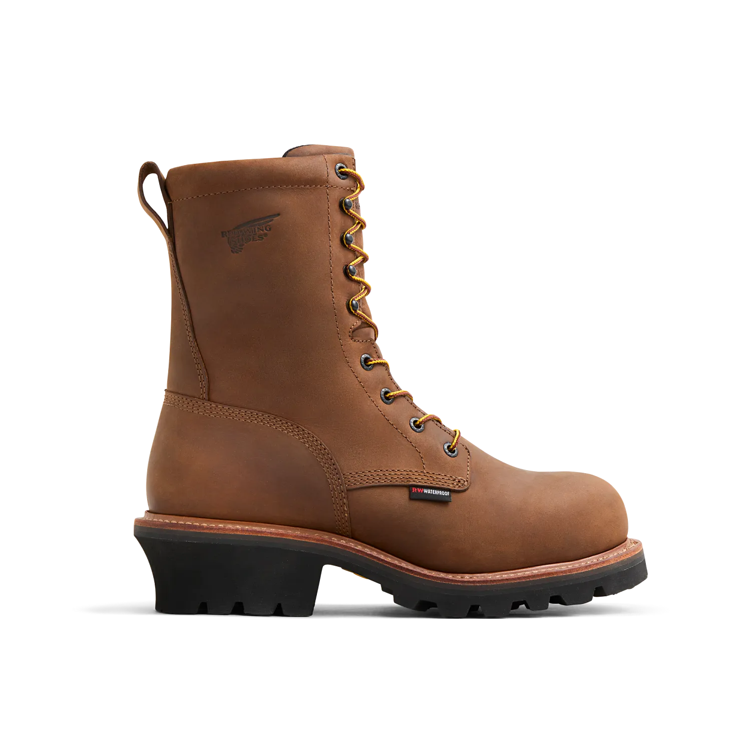 red wing shoes LoggerMax Men's 9-inch Waterproof Soft Toe Boot