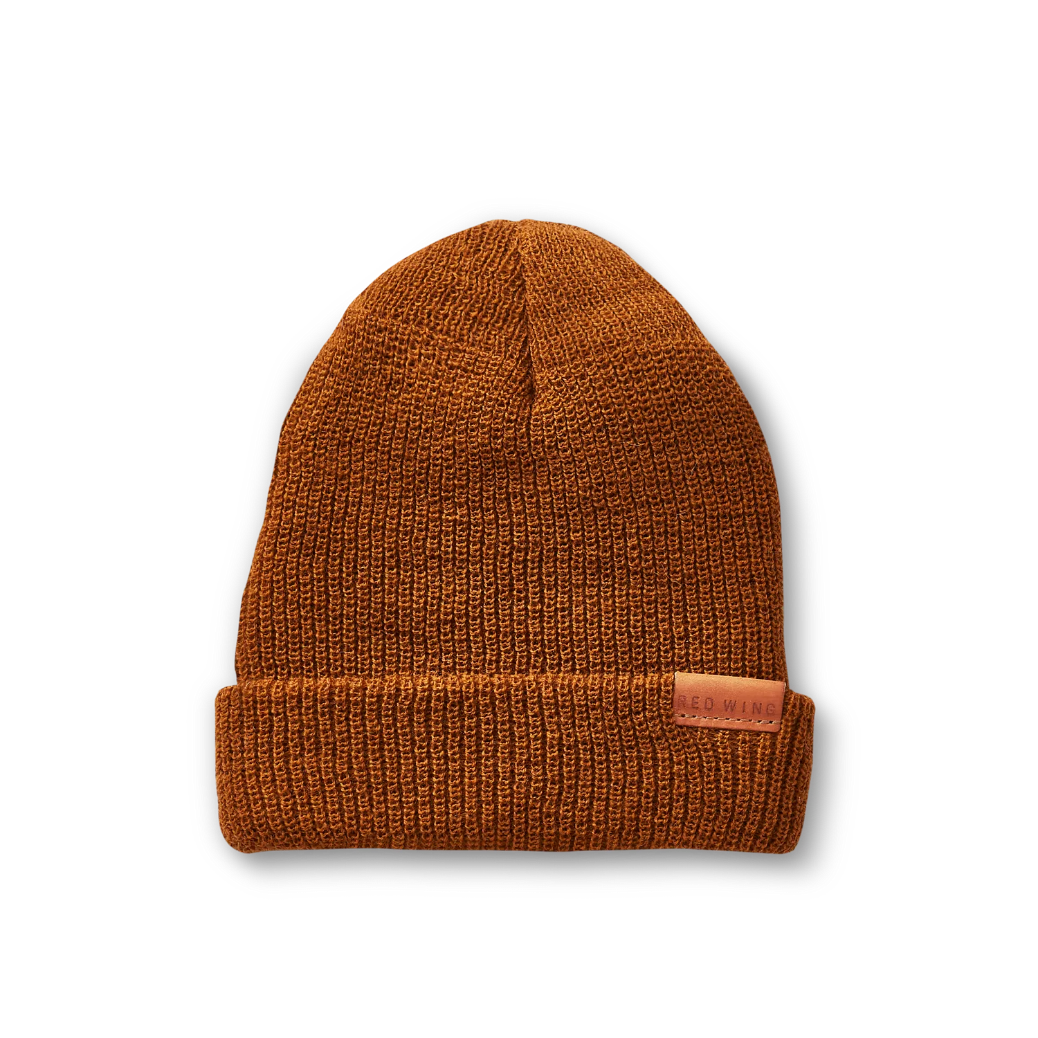 red wing shoes Merino Wool Knit Beanie Hat Unisex Merino Wool Knit Hat in Copper