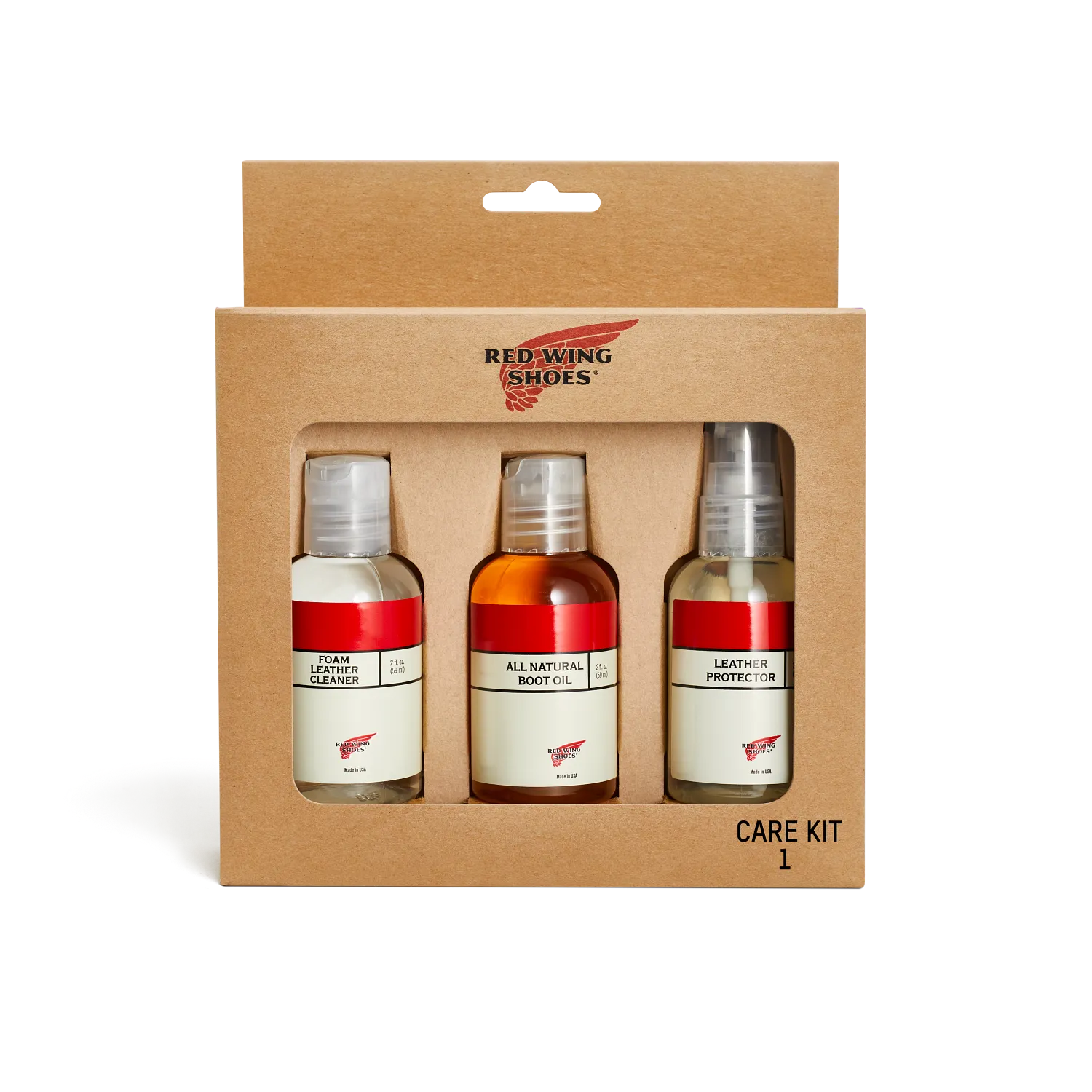 red wing shoes Mini Care Kit #1 Care Kit for Full Grain or Nubuck Leathers