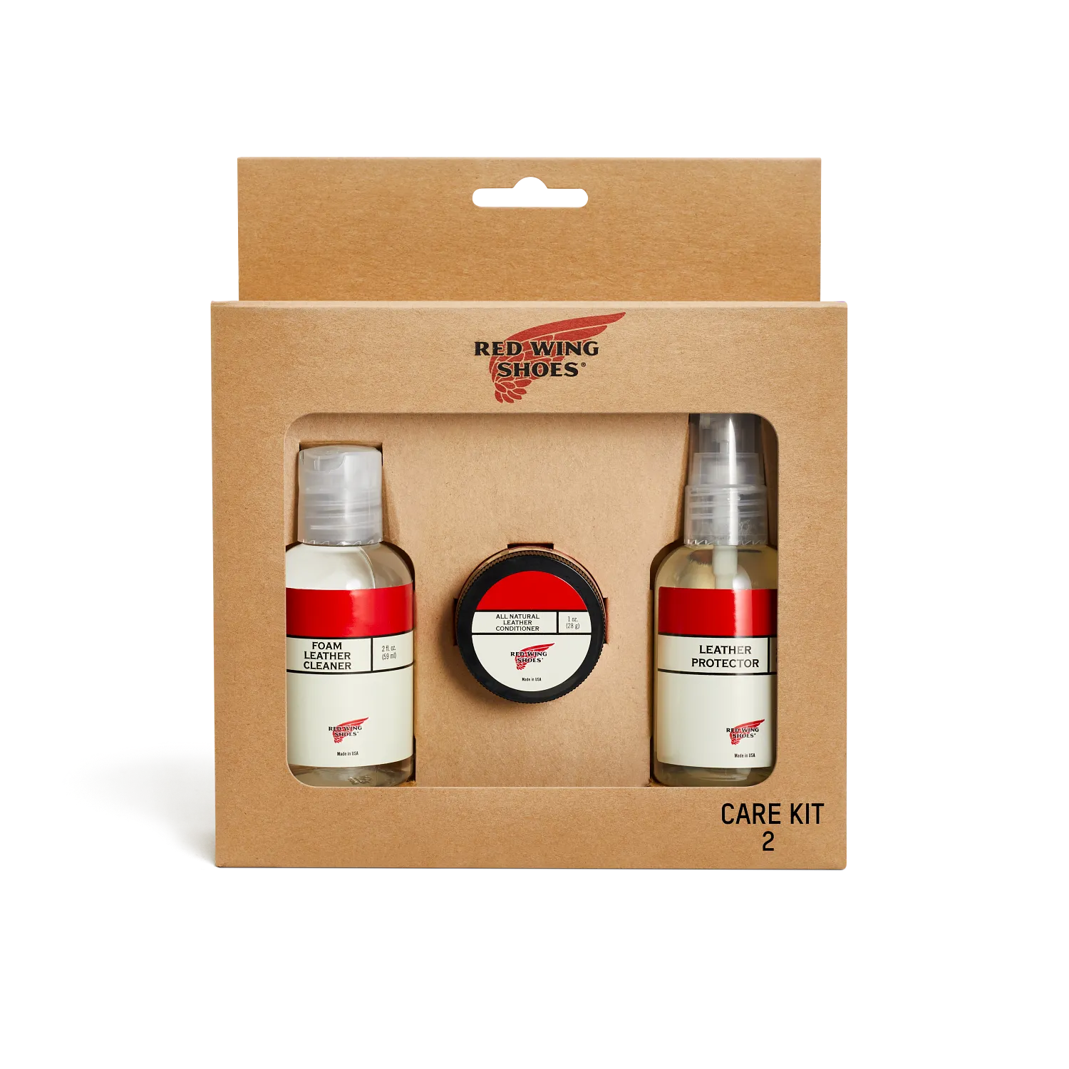 red wing shoes Mini Care Kit #2 Care Kit for Full Grain or Nubuck Leathers