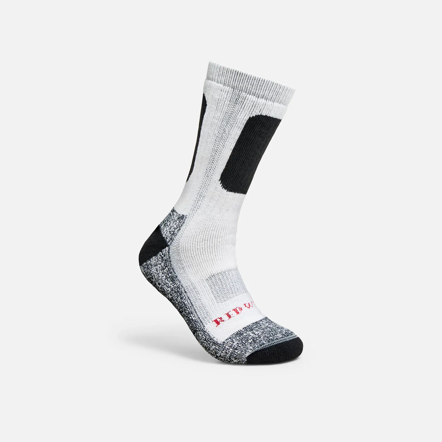 Red Wing Shoes Performance Work Medium Weight Crew Unisex Performance Crew Sock In White