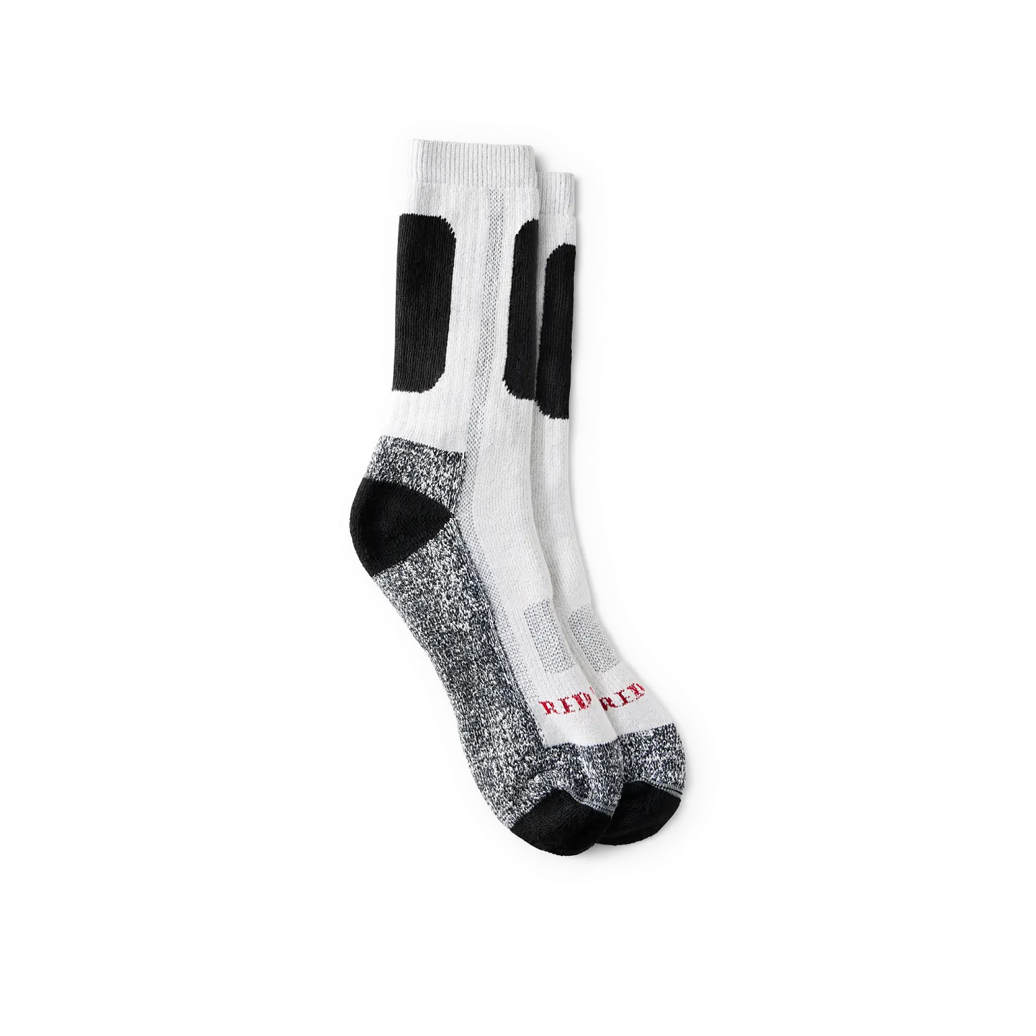 red wing shoes Performance Work Medium Weight Crew Unisex Performance Crew Sock in White